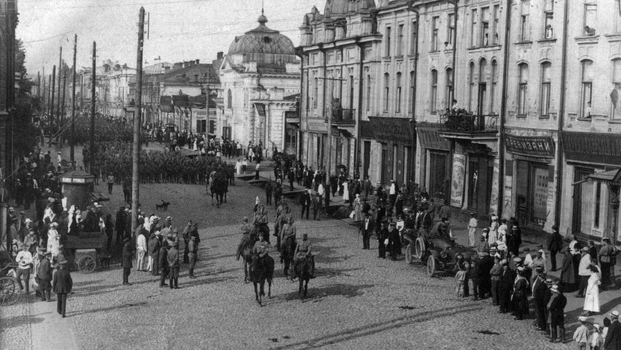 Чехословацкие войска в Иркутске, 1918 год