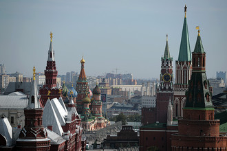 Вид на Красную площадь