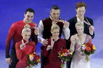 Татьяна Волосожар и Максим Траньков стали чемпионами Европы по фигурному катанию