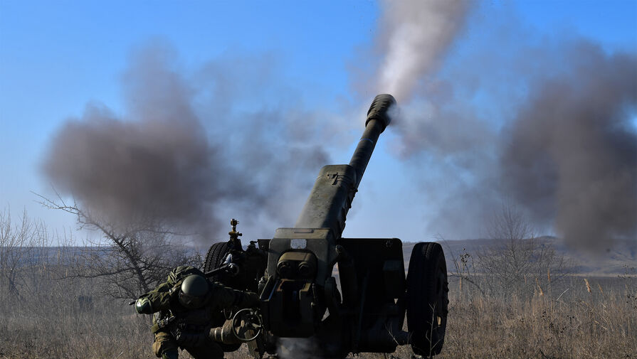 РИА Новости: артиллеристы ВС России уничтожили группу пехотинцев ВСУ под Авдеевкой
