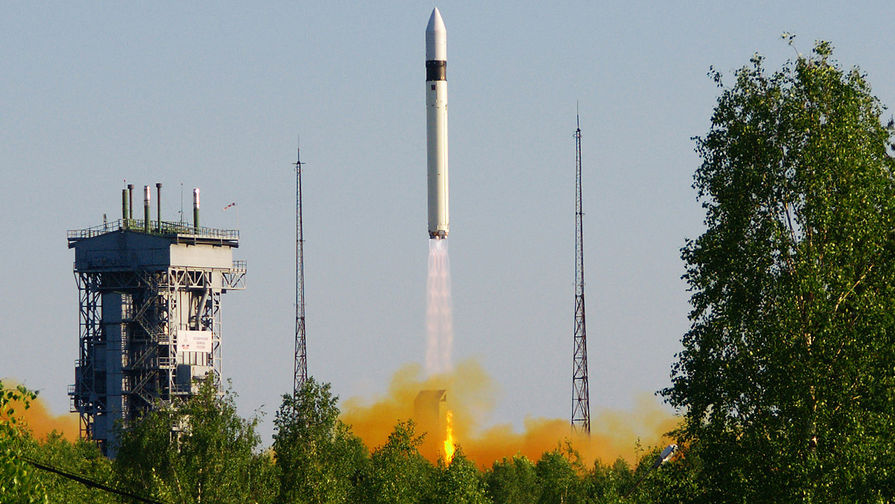 Старт ракеты-носителя «Рокот» с космодрома «Плесецк», 2010 год