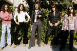 Ричи Блэкмор (в центре) в составе группы Rainbow, 1976 год