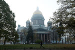 Вид на&nbsp;Исаакиевский собор Санкт-Петербурга, 1 ноября 2020 года