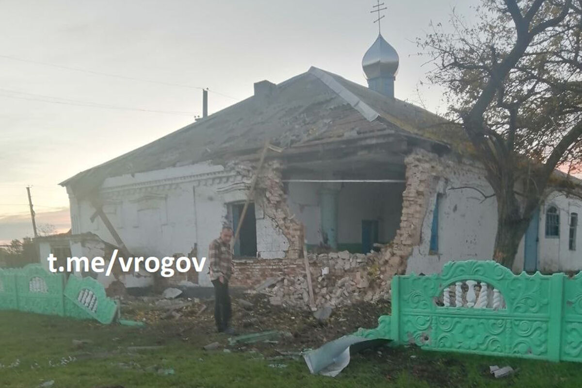 Власти Запорожской области заявили, что ВСУ нанесли артиллерийский удар по  церкви - Газета.Ru | Новости