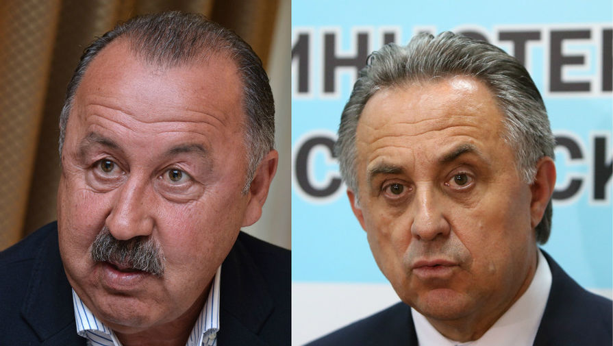 Валерий Газзаев (слева) готов сменить Виталия Мутко на посту президента РФС