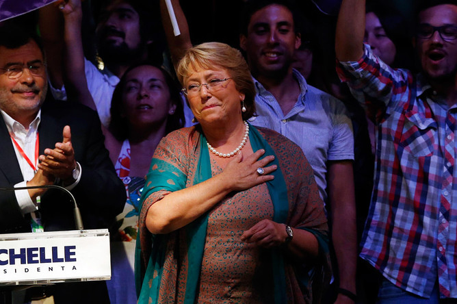 Президент Чили Мишель Бачелет