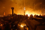 Ожесточенные столкновения на площади Независимости в Киеве