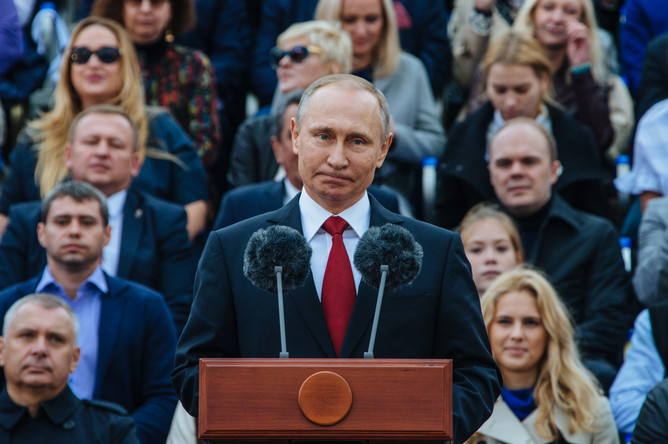 Выступление Владимира Путина на Дне города в Москве, сентябрь 2016