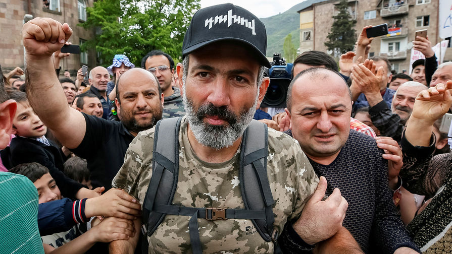 Лидер оппозиции Армении Никол Пашинян
