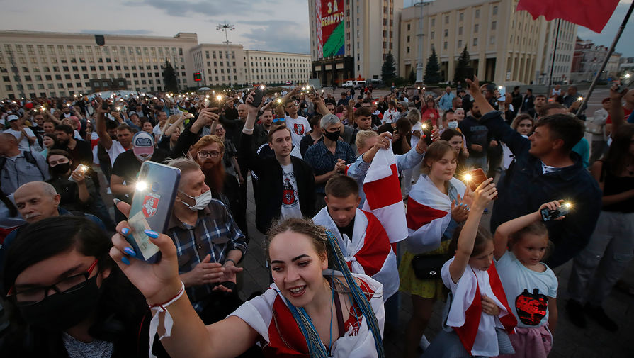 Протесты в Белоруссии, 24 августа 2020 года