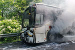 Последствия ДТП с автобусами в Туапсинском районе на Кубани, 21 июля 2021 года 