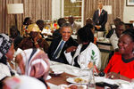 Барак Обама на ужине с родственниками