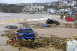Последствия наводнения на острове Крит, Греция, 15 октября 2022 года