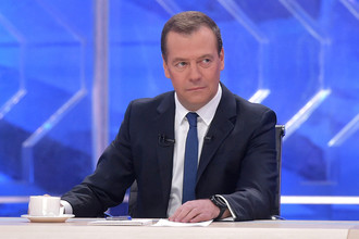 Председатель правительства России Дмитрий Медведев