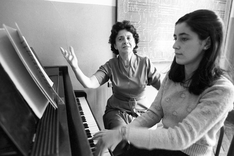 1981 год. Тамара Гвердцители &mdash; студентка III курса Тбилисской государственной консерватории