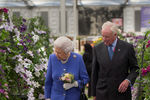 Королева Великобритании Елизавета II на выставке цветов Королевского общества садоводов Chelsea Flower Show 2017 в Лондоне