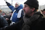 Леонид Ярмольник (на первом плане) на митинге оппозиции «За честные выборы» на Болотной площади в Москве, 2012 год