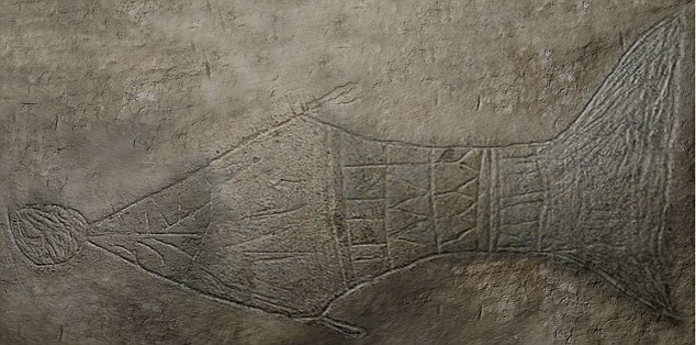 Изображение рыбы археологи считают иллюстрацией библейской притчи о Ионе