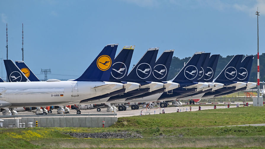 Lufthansa не будет использовать воздушное пространство РФ до 30 июня