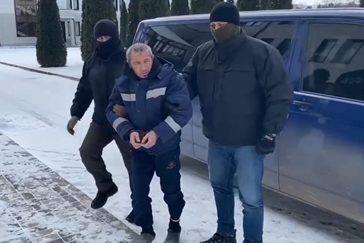 Задержанный гражданин Каирбек Бакиев