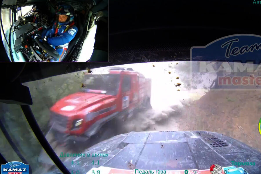 Video Of Kamaz Sports Car Nearly Colliding With Maz On Silk Road Was 