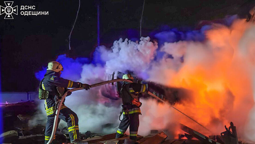 На юге Украины произошел пожар на объекте энергетики