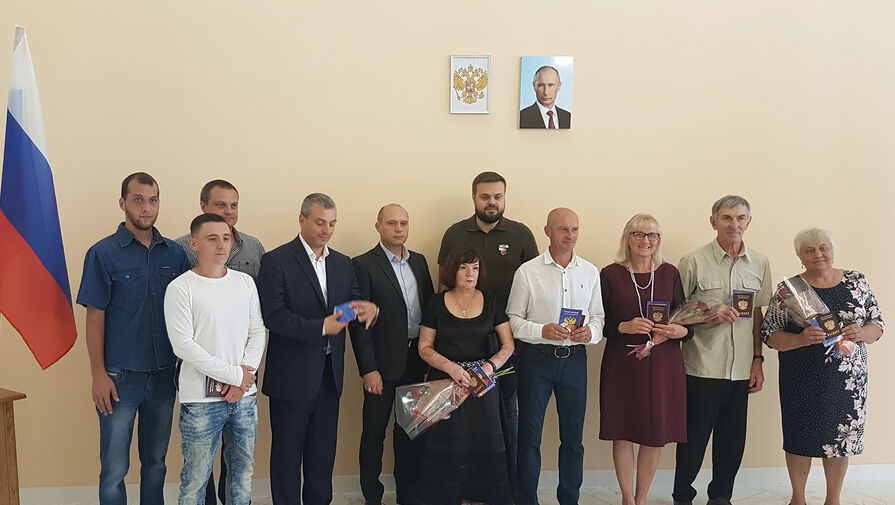 В Харьковской области выдали первые российские паспорта
