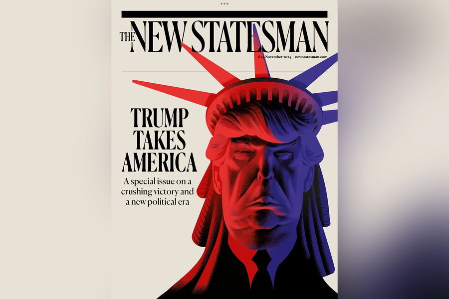 Обложка британского журнала The New Statesman, посвященная победе Дональда Трампа на&nbsp;выборах в&nbsp;США 