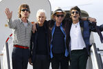 Группа The Rolling Stones впервые прилетела в Гавану