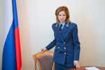 Прокурор Республики Крым Наталья Поклонская во время личного приема граждан