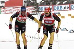 Немецкие биатлонисты потерпели фиаско, заняв шестое место