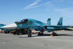 Этот Су-34 назван в честь Героя Российской Федерации летчика-штурмовика Олега Пешкова. 