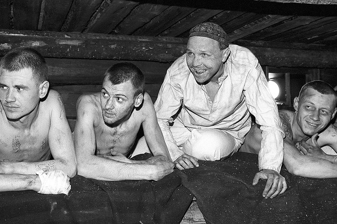 Гарик Сукачев в фильме «Затерянный в Сибири», 1989 год