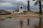 Последствия урагана на полуострове Халкидики в Греции, 11 июля 2019 года