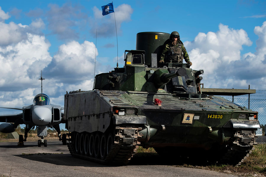 Вооруженные силы Швеции в регионе Балтийского моря, 2020 год