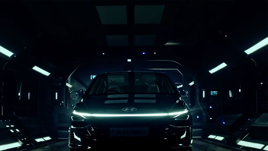 Hyundai показала на видео новый седан Solaris