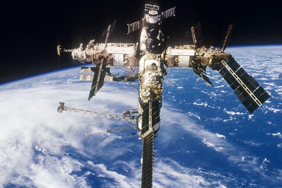Российская орбитальная станция «Мир» 