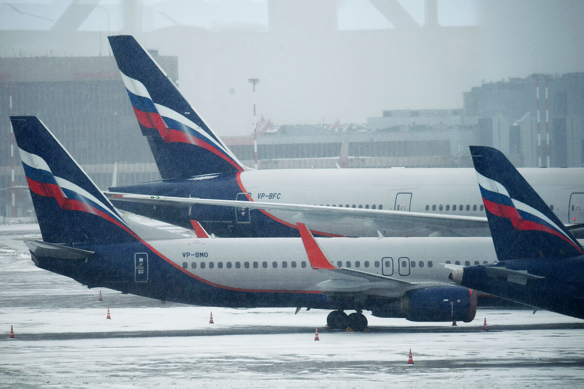 Самолеты Boeing 737 и Boeing 777 авиакомпании «Аэрофлот» в Международном аэропорту Шереметьево