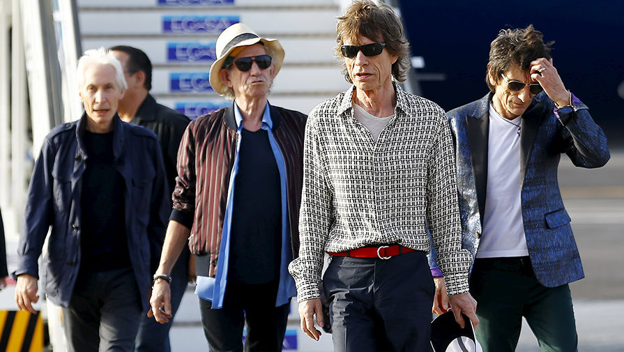 Группа The Rolling Stones впервые прилетела в&nbsp;Гавану