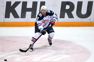 Хоккеист «Магнитки» Сергей Мозякин