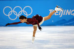 Анна Щербакова во время выступления в произвольной программе женского одиночного катания на соревнованиях по фигурному катанию на XXIV зимних Олимпийских играх в Пекине, 17 февраля 2022 года
