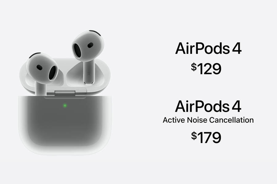 Цена на&nbsp;Apple AirPods 4&nbsp;в&nbsp;США