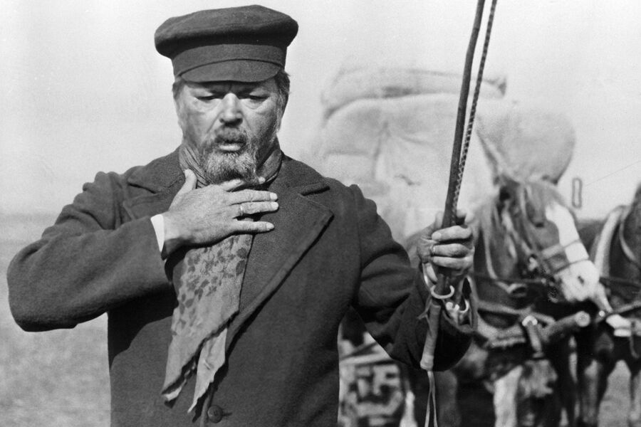 <b>«Степь» (1977, актер, сценарист и режиссер)</b>
<br><br>
С&nbsp;начала 1960-х Бондарчук мечтал снять картину по&nbsp;своей любимой повести Чехова &mdash; «Степь». Все это время он работал над&nbsp;сценарием, когда выдавалась возможность.
