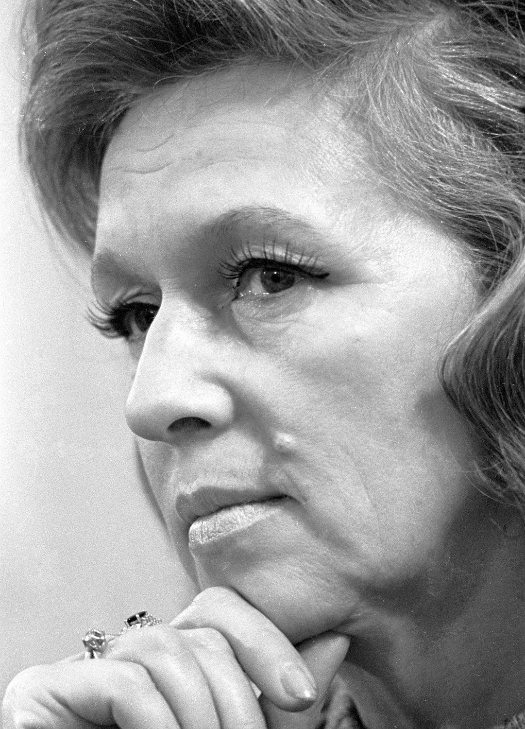 Телеведущая Валентина Леонтьева, 1978 год