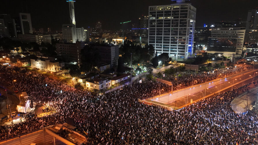 В Израиле начались митинги за освобождение заложников и новые выборы