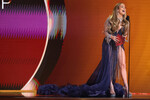 Певица Дженнифер Лопес на 65-ой ежегодной церемонии вручения наград «Грэмми» в Лос-Анджелесе, 5 февраля 2023 года 