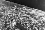 Лунный ландшафт, видимый со станции «Луна-9», 3 февраля 1966 года