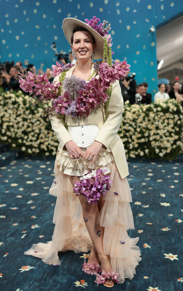 Британский fashion-дизайнер Джессика Кайлл во время благотворительного бала Met Gala в&nbsp;Метрополитен-музее, Нью Йорк, США, 5&nbsp;мая 2025&nbsp;года