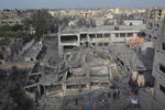 Разрушенная мечеть. Газа, 17 ноября 2012 года