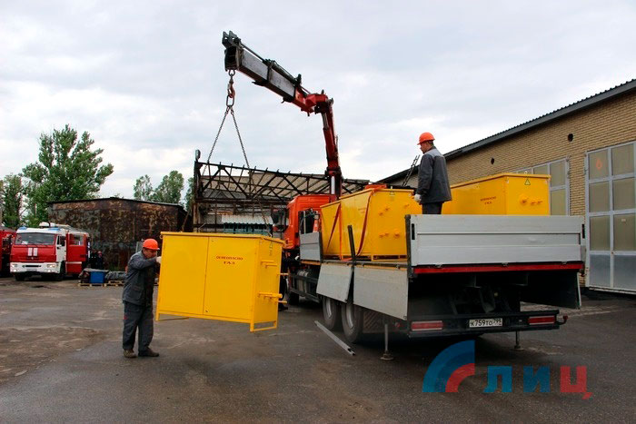 Луганскгаз получил от РФ газорегуляторные пункты для модернизации система газоснабжения